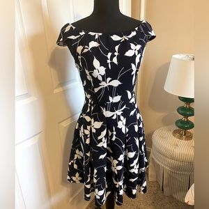 Painted Threads Fit and Flare Floral Dress - Medium